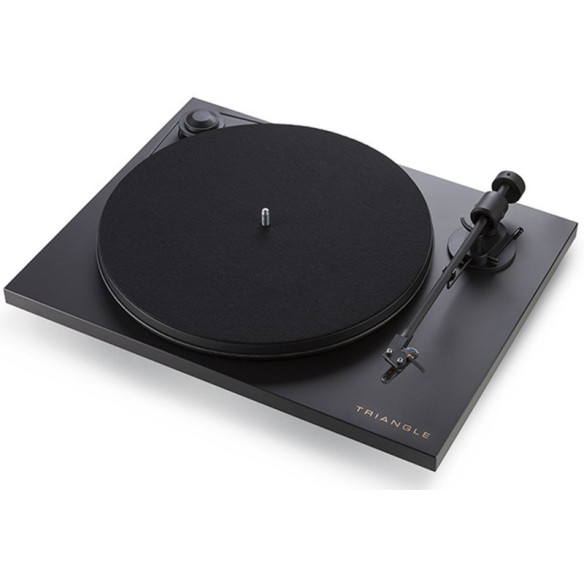 Triangle Turntable - Platine Vinyle - Noir, Blanc, Bleu Abysse, Aubergine ou Gris Lin