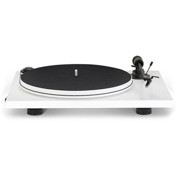 Triangle Turntable - Platine Vinyle - Noir, Blanc, Bleu Abysse, Aubergine ou Gris Lin