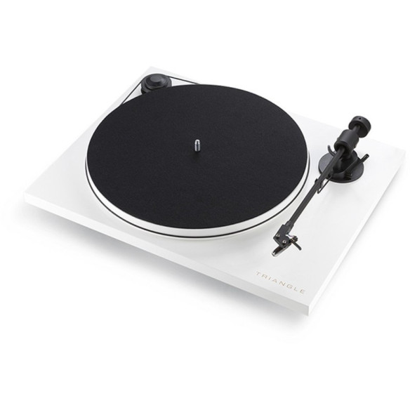 Triangle Turntable - Platine Vinyle - Noir, Blanc, Bleu Abysse, Aubergine ou Gris Lin