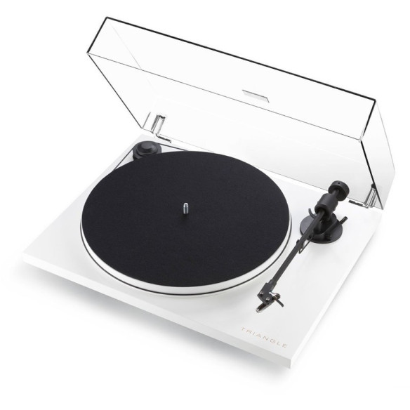 Triangle Turntable - Platine Vinyle - Noir, Blanc, Bleu Abysse, Aubergine ou Gris Lin