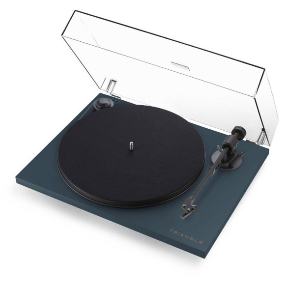 Triangle Turntable - Platine Vinyle - Noir, Blanc, Bleu Abysse, Aubergine ou Gris Lin