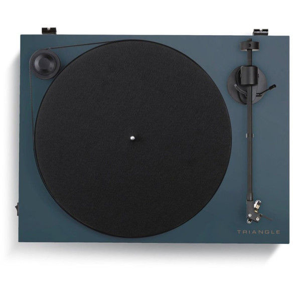 Triangle Turntable - Platine Vinyle - Noir, Blanc, Bleu Abysse, Aubergine ou Gris Lin