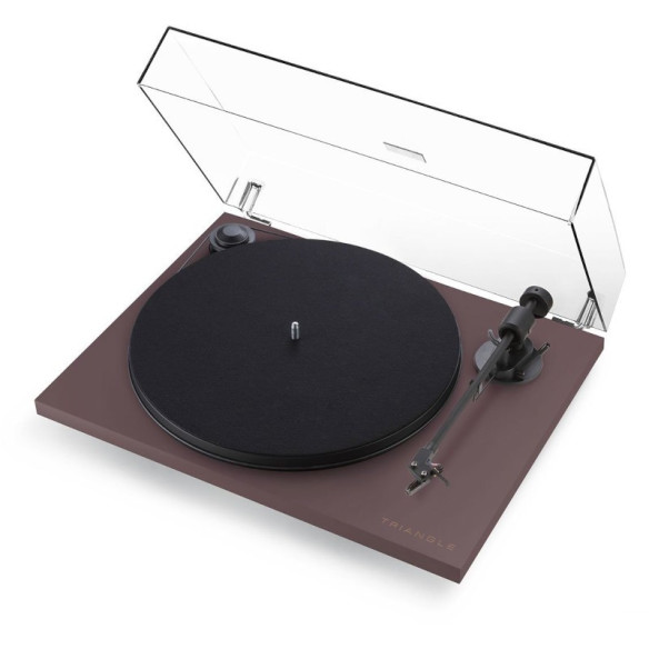 Triangle Turntable - Platine Vinyle - Noir, Blanc, Bleu Abysse, Aubergine ou Gris Lin