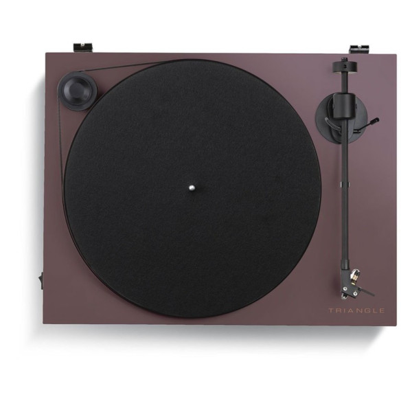 Triangle Turntable - Platine Vinyle - Noir, Blanc, Bleu Abysse, Aubergine ou Gris Lin