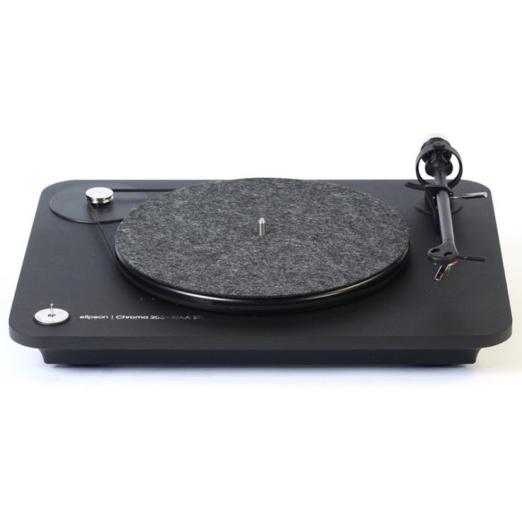 Elipson Chroma 200 RIAA BT - Platine Vinyle - Noir Mat