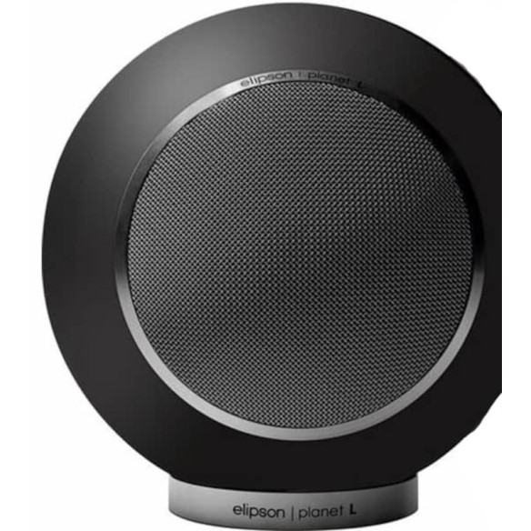Elipson Planet L - Enceinte Design boule Noir, rouge, blanc ou Noir Mat