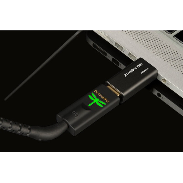 AudioQuest JitterBug FMJ - Filtre USB - Anthracite
