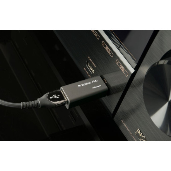 AudioQuest JitterBug FMJ - Filtre USB - Anthracite