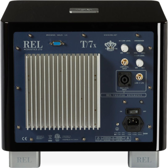 REL T7x - Caisson de basses audiophile - Noir ou Blanc