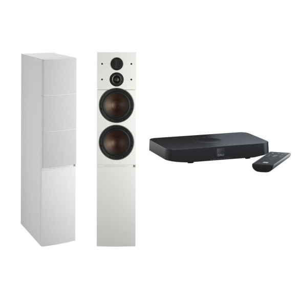 Dali Callisto 6C + Soundhub Compact - Pack enceintes colonnes sans fil
