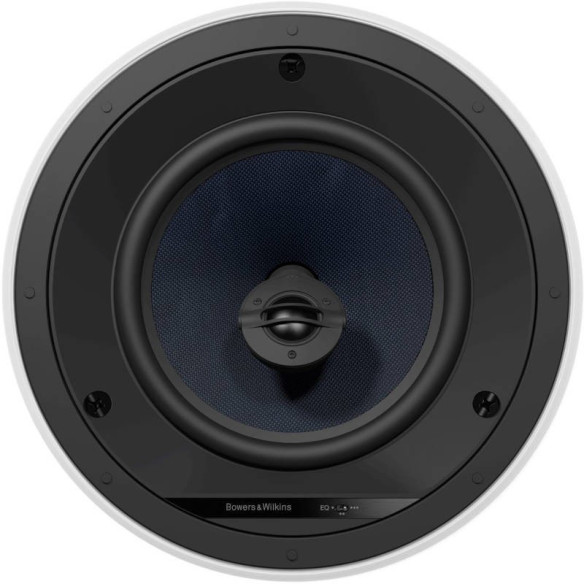 B&W CCM683 - Enceinte Encastrable - Noir Cache Blanc