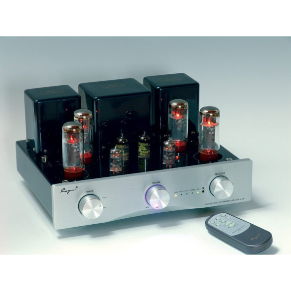 CAYIN A50T Ampli à tubes A-50T Silver et Black