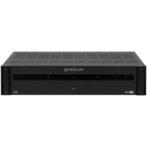 Emotiva BasX A3 - Ampli de Puissance - Noir