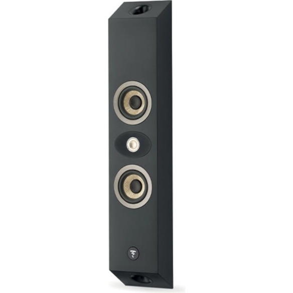 Focal On Wall 301 - Enceinte Murale - Satin Noir ou Satin Blanc