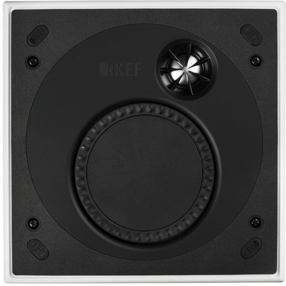 KEF Ci160TS - Enceinte Encastrable slim - Cache Blanc