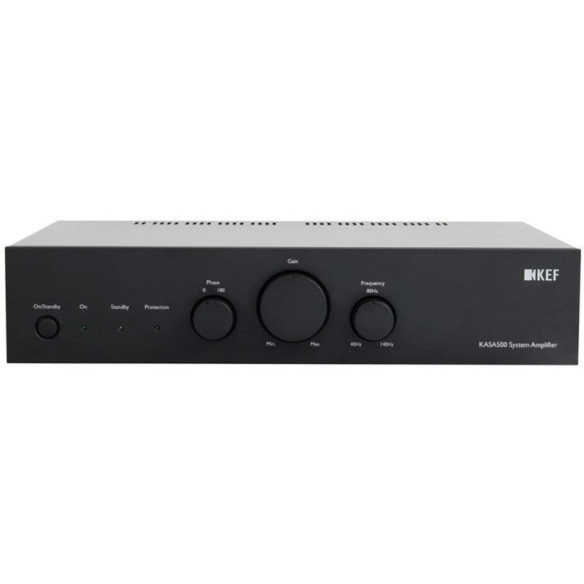 KEF KASA500 - Ampli pour Caisson de Basses - Noir