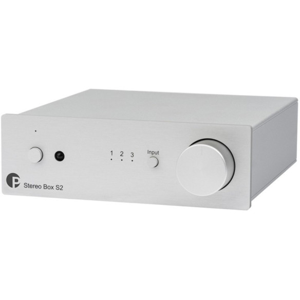 Pro-Ject Stereo Box S2 - Ampli Stéréo - Noir ou Silver