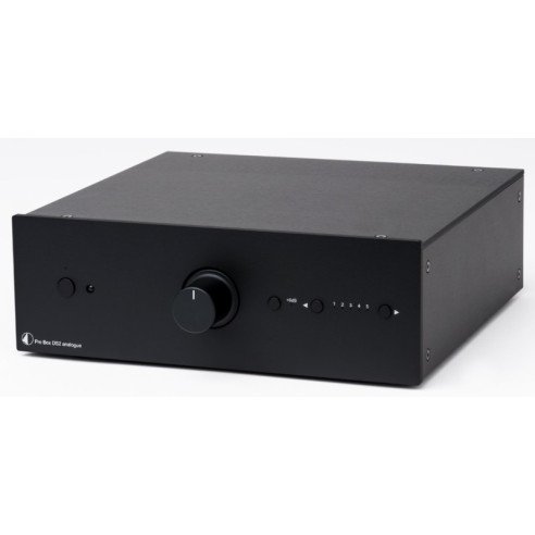 Pro-Ject Pre Box DS2 Analogique - Préampli Stéréo - Noir ou Silver