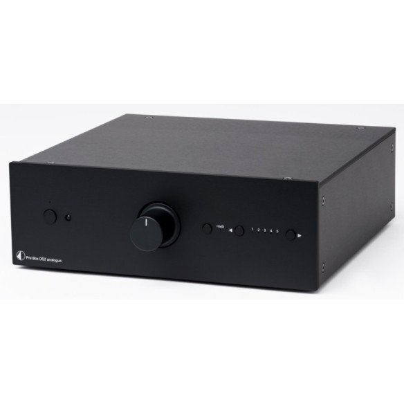 Pro-Ject Pre Box DS2 Analogique - Préampli Stéréo - Noir ou Silver
