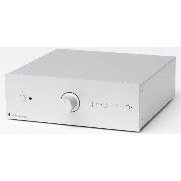 Pro-Ject Pre Box DS2 Analogique - Préampli Stéréo - Noir ou Silver