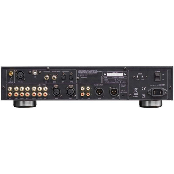 Advance Acoustic X-Preamp - Préampli Stéréo XLR & DAC USB