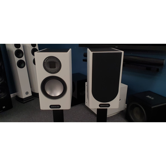 Monitor Audio Gold 100 5G - Enceintes Bibliothèques - Laqué Noire, Blanche, Ebony ou Walnut