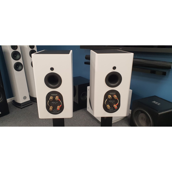 Monitor Audio Gold 100 5G - Enceintes Bibliothèques - Laqué Noire, Blanche, Ebony ou Walnut