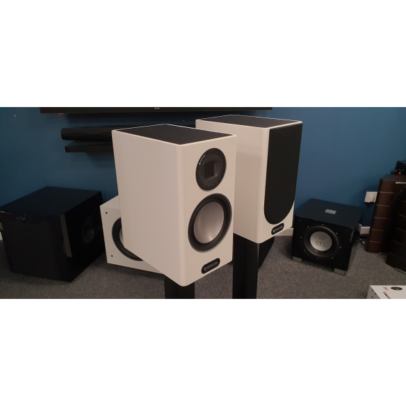 Monitor Audio Gold 100 5G - Enceintes Bibliothèques - Laqué Noire, Blanche, Ebony ou Walnut