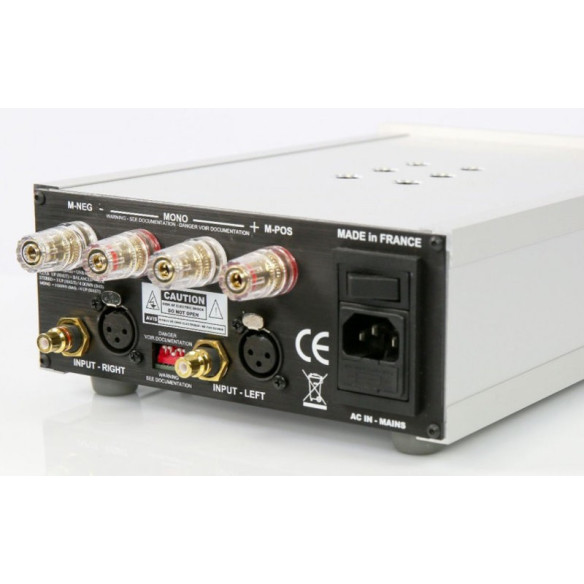 3D Lab Nano Amplifier V5 - Bloc de puissance 2 canaux - Silver