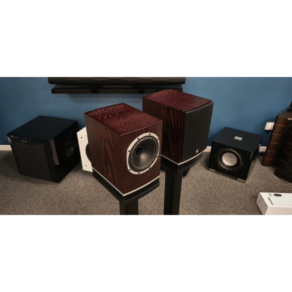 Fyne Audio F500 - Enceintes Bibliothèques - Chêne Noir ou Chêne Foncé