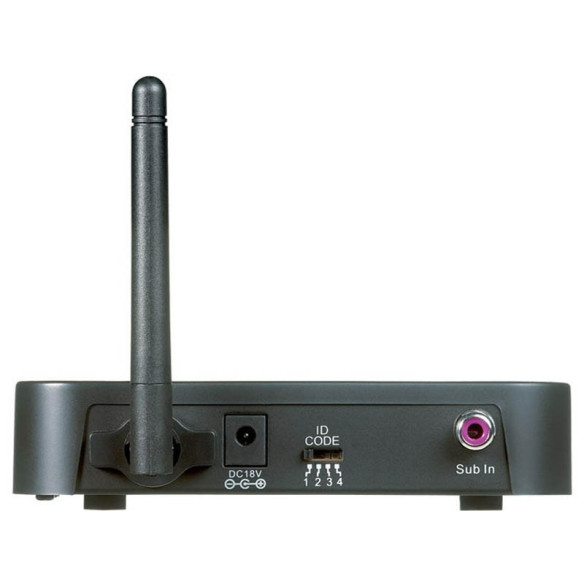 Triangle 0.5 Tc - Caisson de Grave Sans Fil Laqué Noir