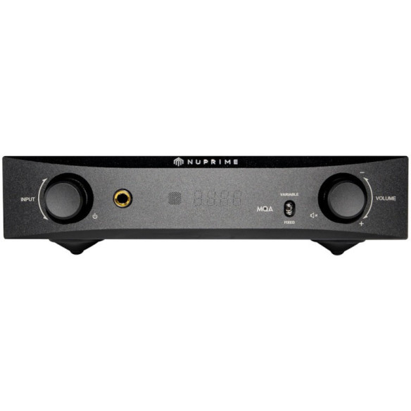 NuPrime DAC-9X - Préampli stéréo / DAC / Ampli Casque - Noir ou silver