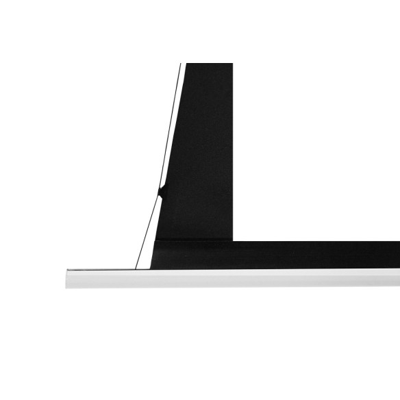 Elite Screens Saker Tab Tension 16:9 Blanc Acoustic Pro - Écran de Projection Motorisé Tensionné Transonore - Blanc