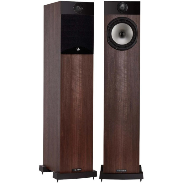 Fyne Audio F302i - Enceintes Colonnes - Bois Noir, Noyer ou Chêne Clair