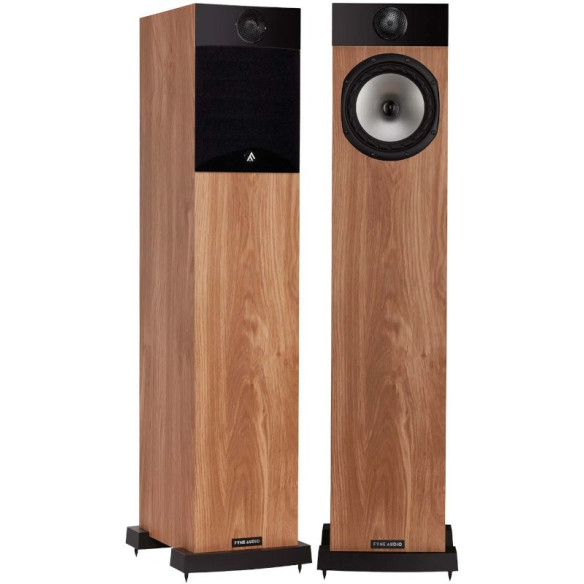 Fyne Audio F302i - Enceintes Colonnes - Bois Noir, Noyer ou Chêne Clair