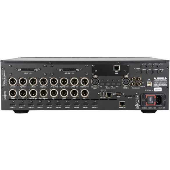 Lyngdorf MP-60 2.1 - Préampli Home Cinéma HDMI 2.1 / Calibration RoomPerfect