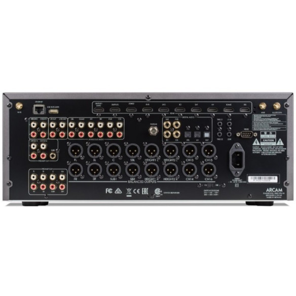 Arcam AV41 - Préampli Home Cinéma HDMI 2.1 4K / 8K