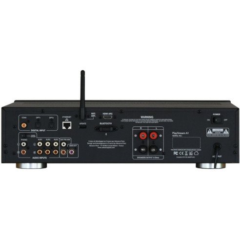 Advance Paris Playstream A1 - Ampli Stéréo Connecté - Noir