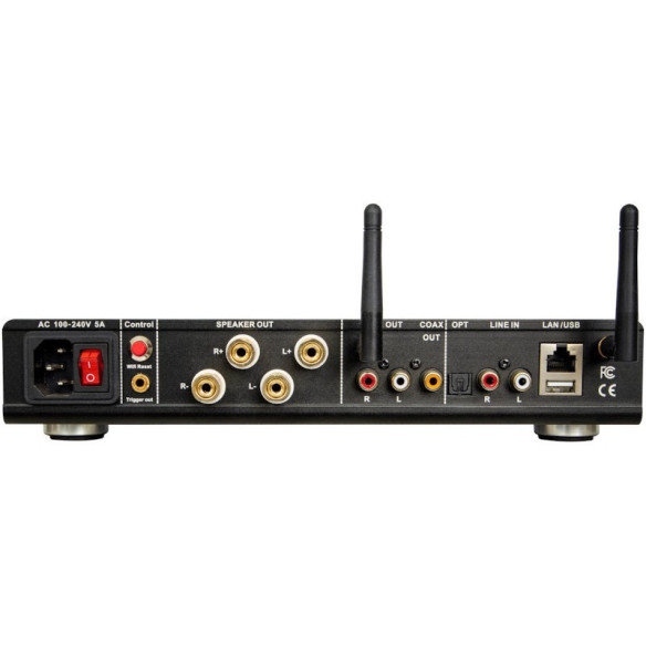 NuPrime Omnia A200 - Ampli Stéréo connecté 2x150W - Noir