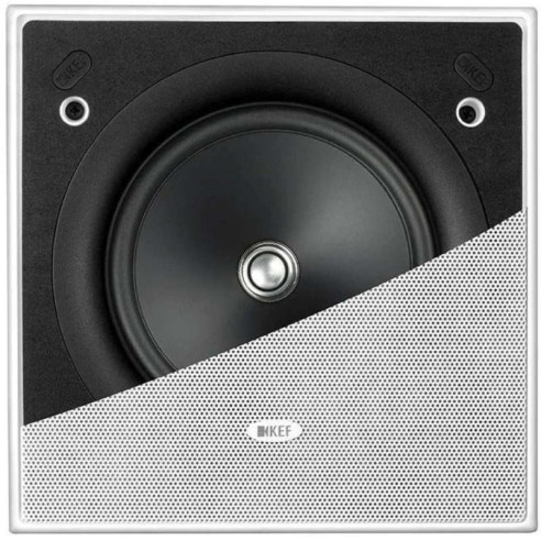KEF Ci160ES - Enceinte Encastrable - Cache Blanc