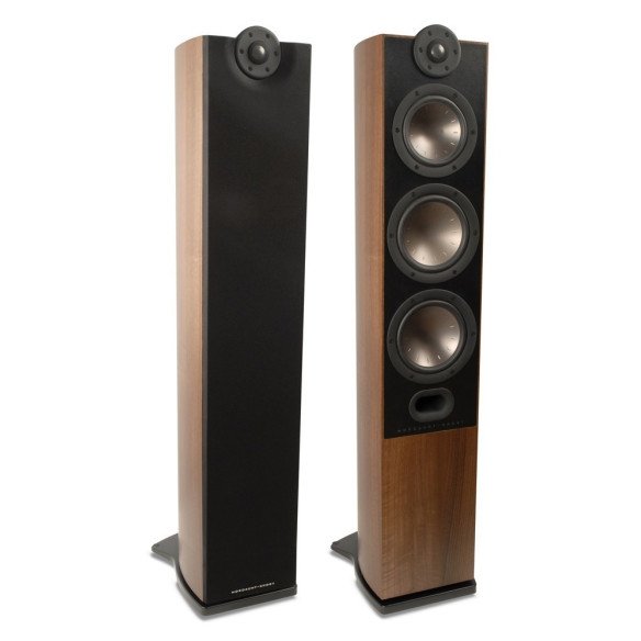 Mordaunt-Short Mezzo 8 Enceintes Colonnes Noyer