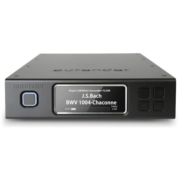 Aurender N100C - Serveur et Streamer avec Disque dur 4 To - Noir ou Argent