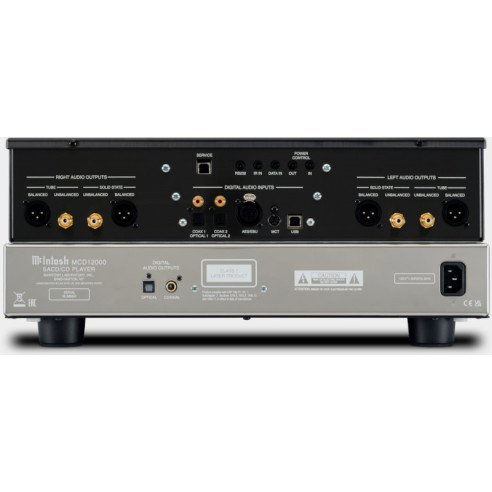 McIntosh MCD12000 - Lecteur CD / SACD à Tubes