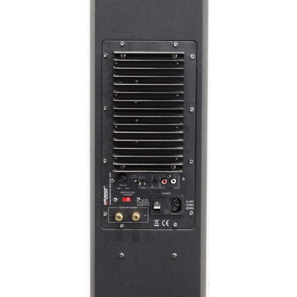 Advance Acoustic AIR-90 - Enceintes Colonnes sans Fil - Noir