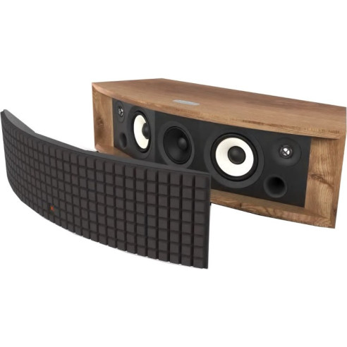 JBL L75ms - Enceinte Amplifiée Bluetooth, Airplay 2, Chromecast - Noyer