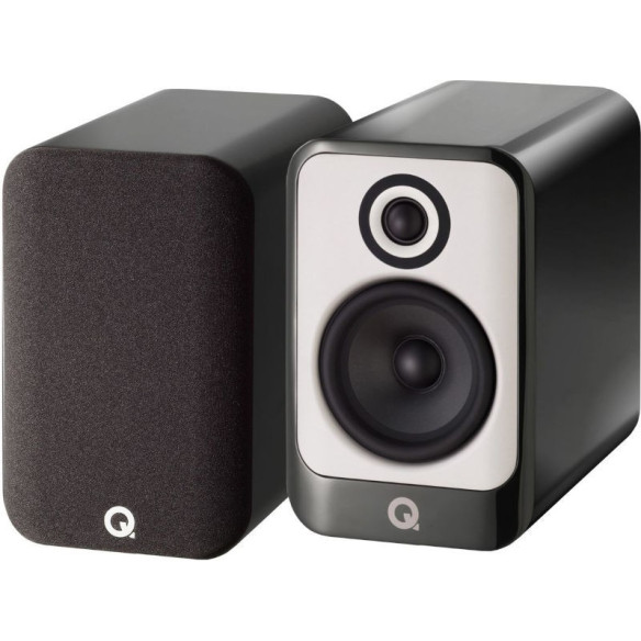 Q Acoustics Concept 30 - Enceintes Bibliothèques - Laqué Noir, Blanc ou Gris