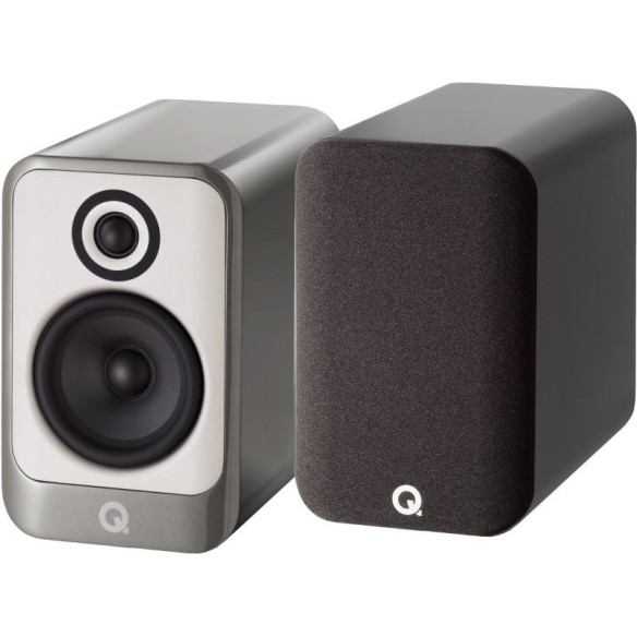 Q Acoustics Concept 30 - Enceintes Bibliothèques - Laqué Noir, Blanc ou Gris