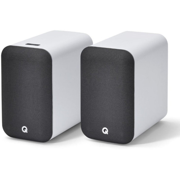 Q Acoustics M20 HD - Enceintes Bibliothèques Sans Fil - Noir Mat, Blanc Mat ou Noyer