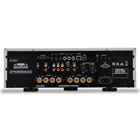 Rotel RA-6000 - Ampli Stéréo DAC & Roon Tested 2x 200W - Noir ou Silver