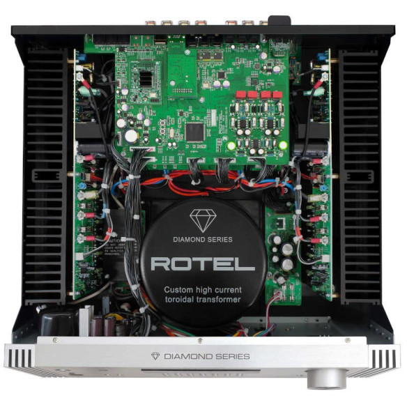 Rotel RA-6000 - Ampli Stéréo DAC & Roon Tested 2x 200W - Noir ou Silver